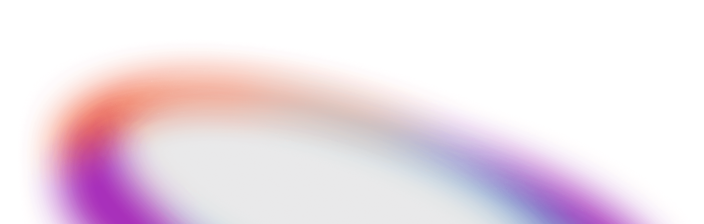 Soft abstract gradient with white light transitioning into purple, blue, and orange hues
